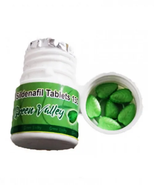 Sildenafil Tablets 130Mg Green Valley Yeşil