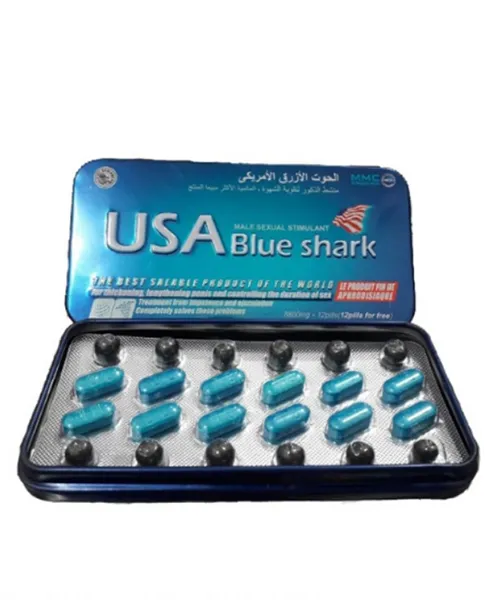 USA Blue Shark 12’li Sertleştirici Hap